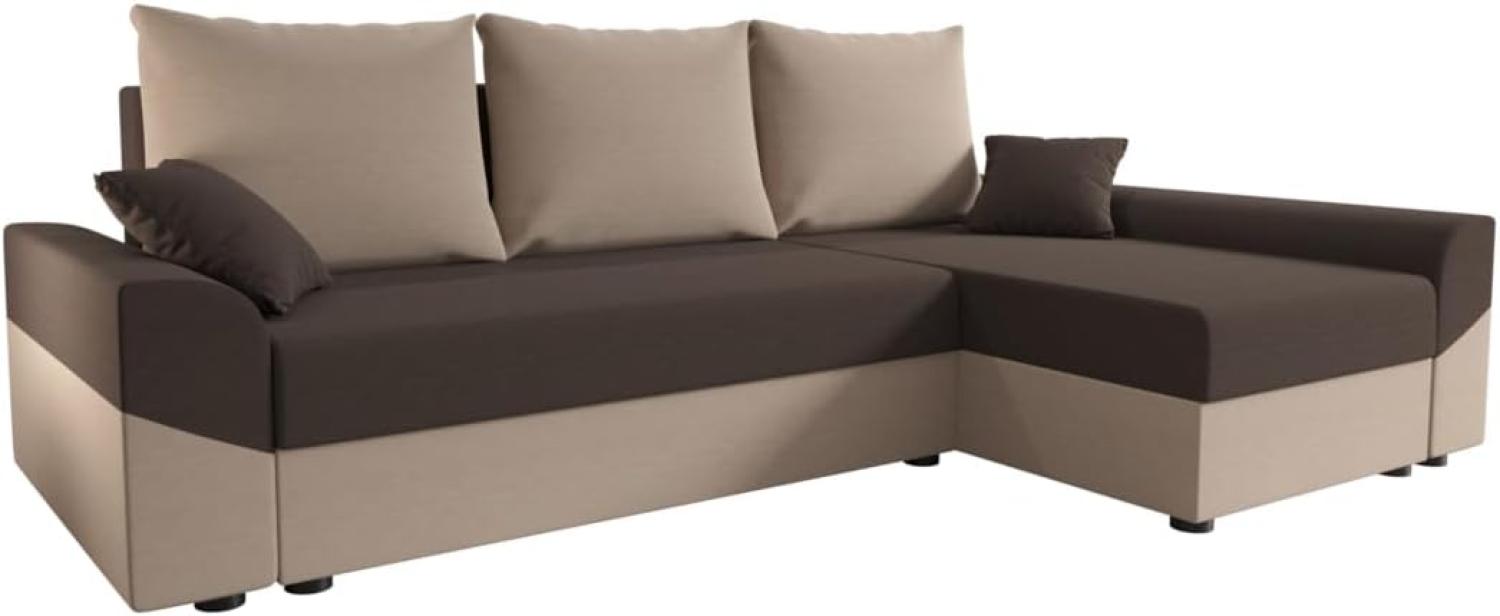 Ecksofa mit Schlaffunktion VIVIANA, 248 x 80 x 139, itaka 10 Bild 1