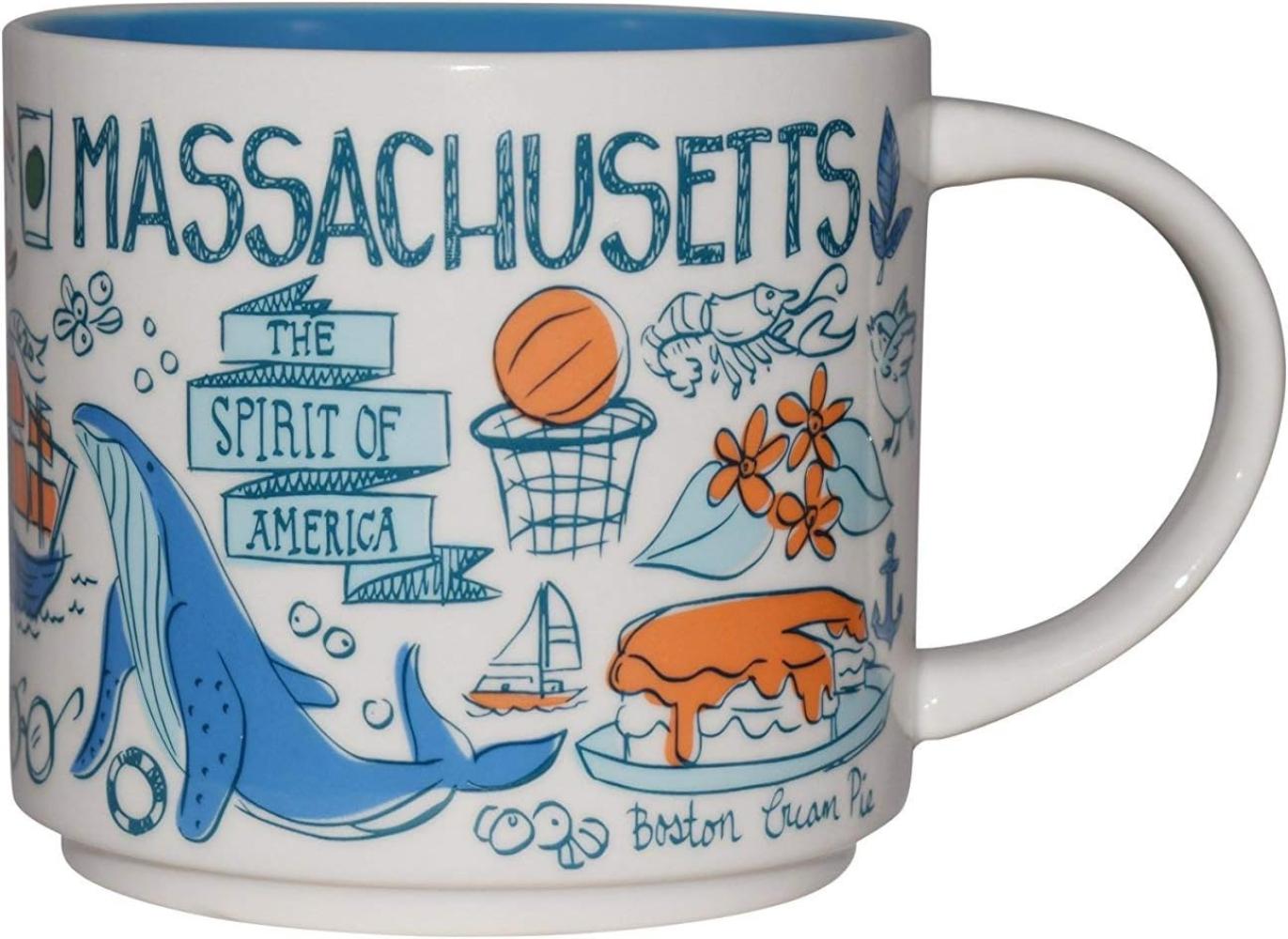 Starbucks Been There Serie Collectible Kaffee Tasse Massachusetts Bild 1