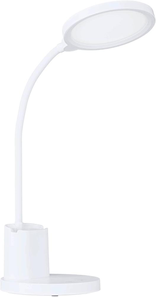 Eglo 900529 Tischleuchte BROLINI LED 2,1W Kunststoff weiß 2700-6500K H:55cm Ø15cm dimmbar mit Touchdimmer Bild 1