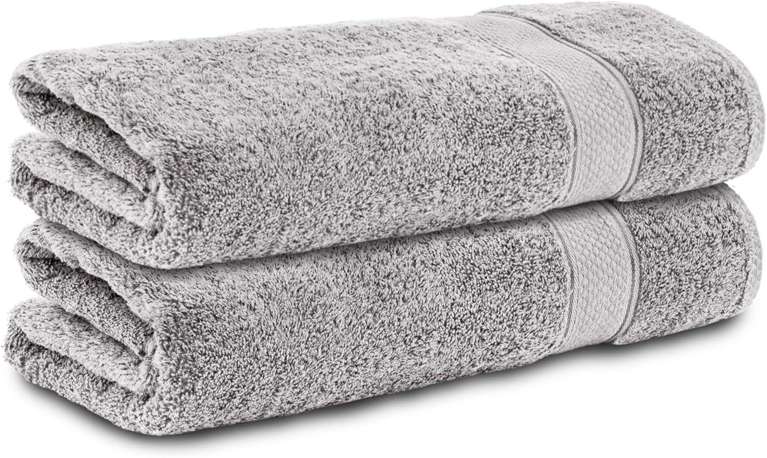 Komfortec Badetücher 100% Baumwolle, 470 g/m², Frottee (2-St), Handtücher 70x140 cm Set, Weich Bild 1