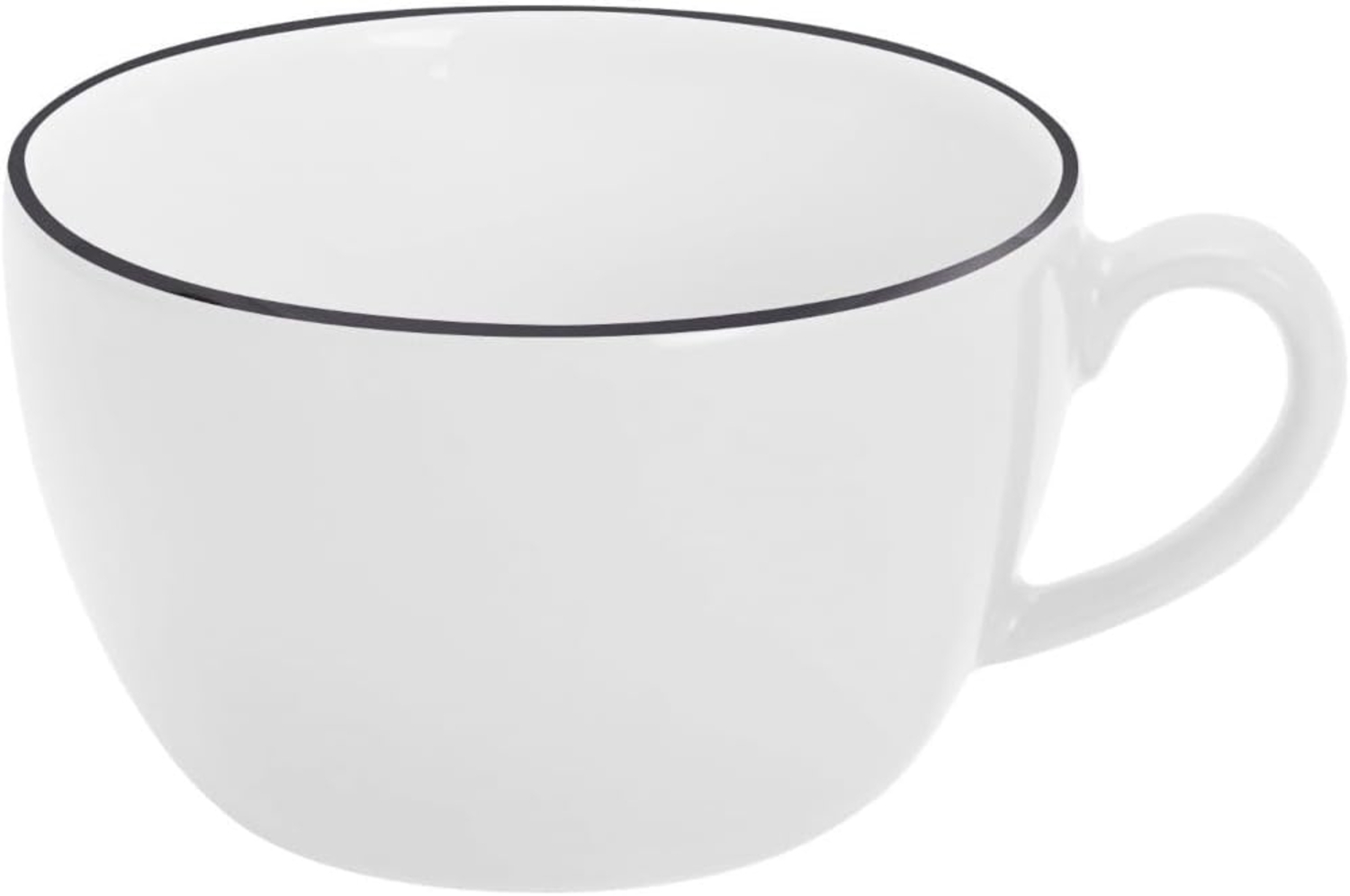 KAHLA Pronto Line Cappuccino-Obertasse 0,25 l Line pure black Bild 1