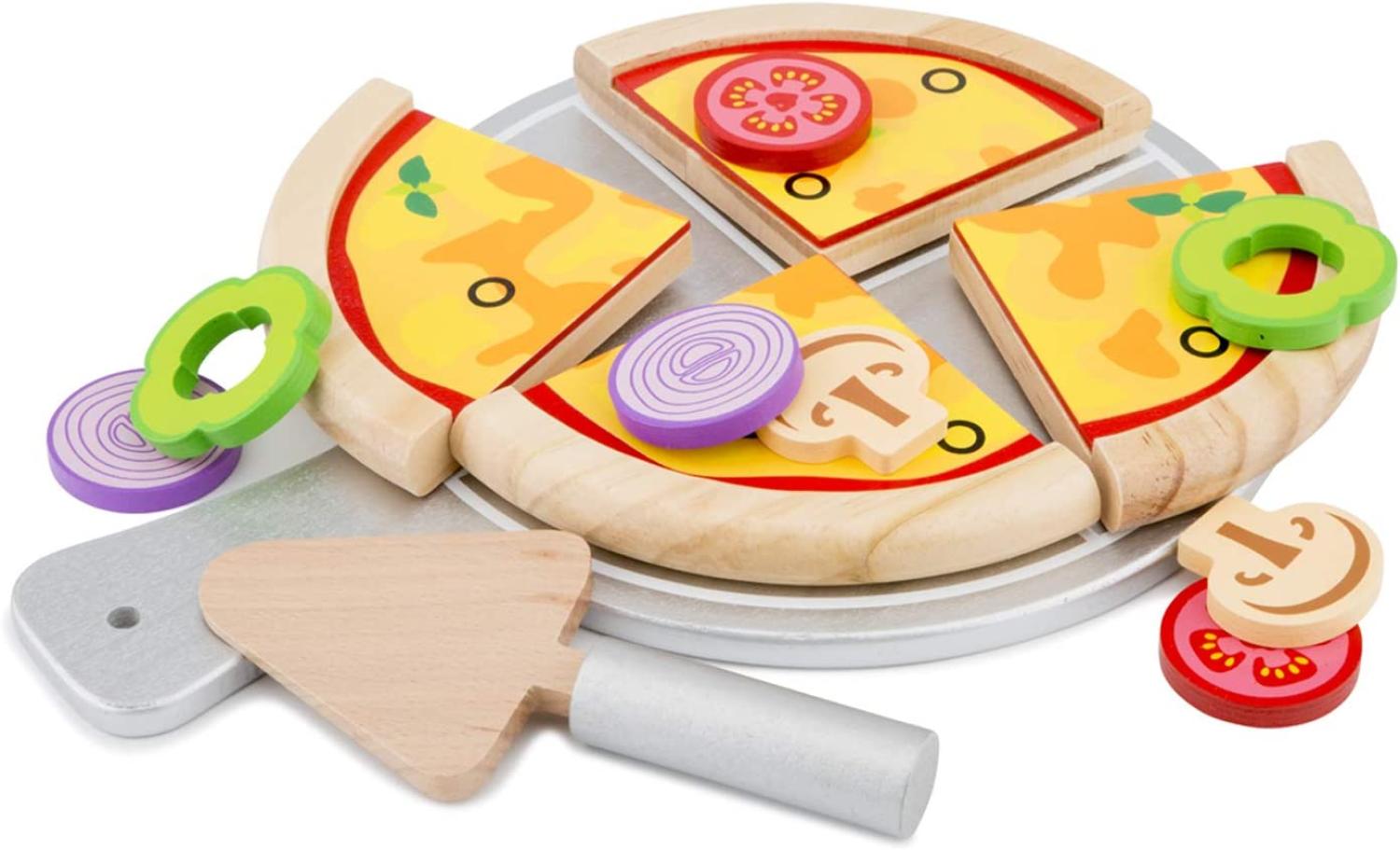 Pizzaset Junior 28 cm Holz 14-teilig Bild 1