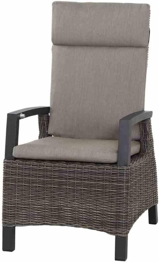 Siena Garden Corido Dining Move Sessel Gardino®-Geflecht charcoal grey inkl. Kissen Bild 1