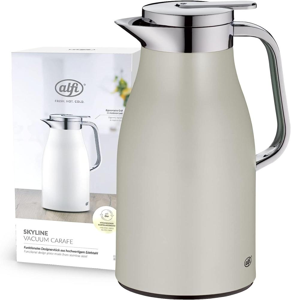 ALFI Thermoskanne SKYLINE 1. 0l | 1. 0 Liter | Edelstahl. Kunststoff. Bild 1