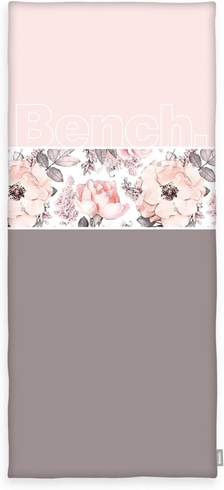 Bench. Strandtuch Bench, Velours (1-St), mit dekorativem "Bench" Schriftzug Bild 1