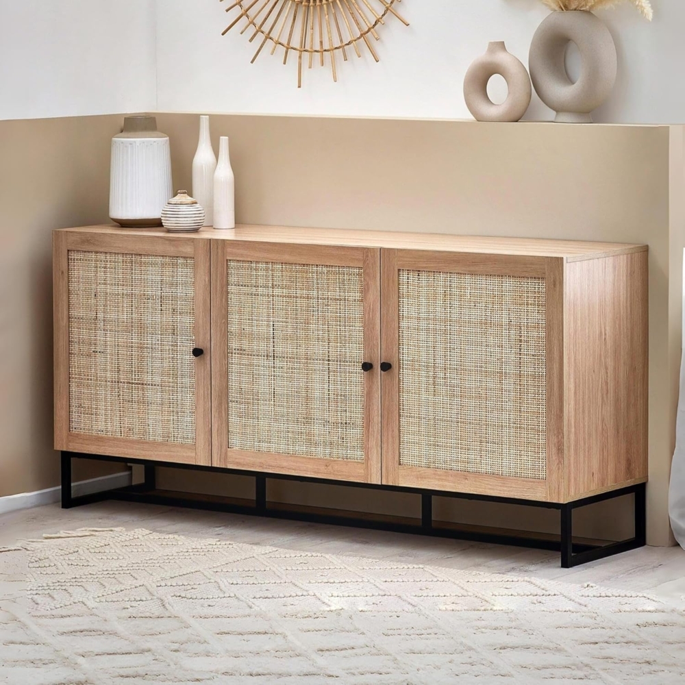Julian Bowen Padstow Sideboard, Eiche, Einheitsgröße Bild 1