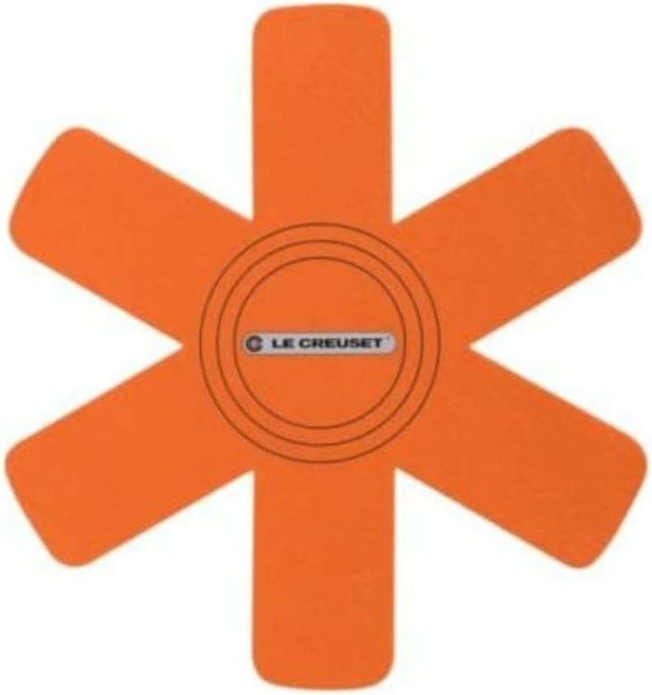 Le Creuset Pfannenschutz 3 Stück Ofenrot Bild 1