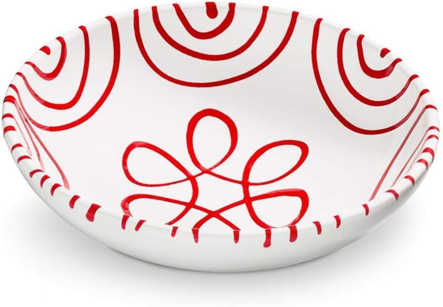 Gmundner Keramik Rotgeflammt Schale (Ø 17cm) Bild 1