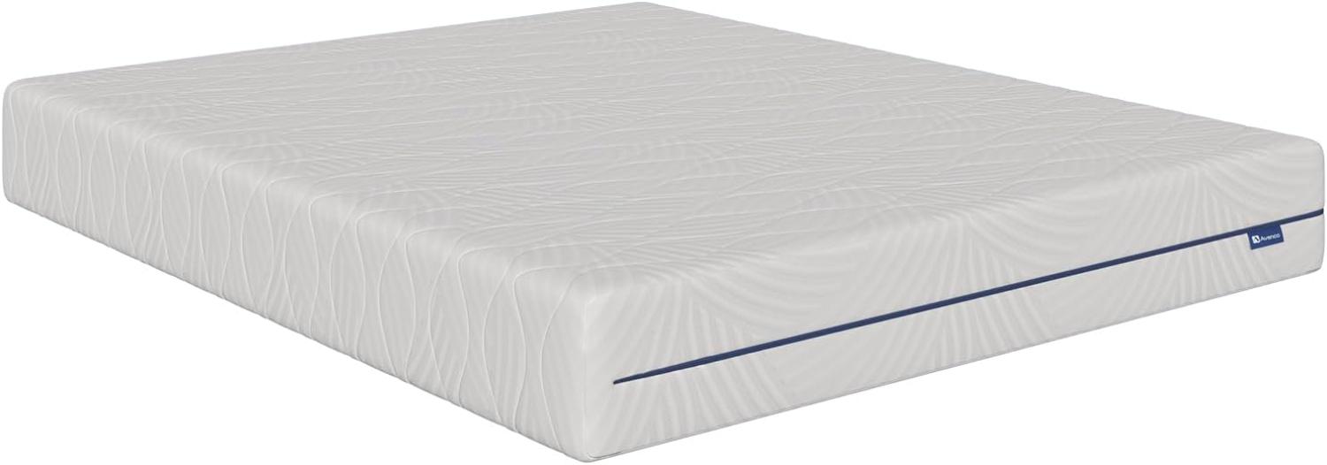 Avenco Matratze 180x200，7-Zonen Gel Memory Foam Kaltschaummatratze，2 in 1 Härtegrad H2 & H3 Schaumstoff Rollmatratze mit Abnehmbaren und Waschbaren Bezug，Öko-Tex Zertifiziert，18cm Bild 1