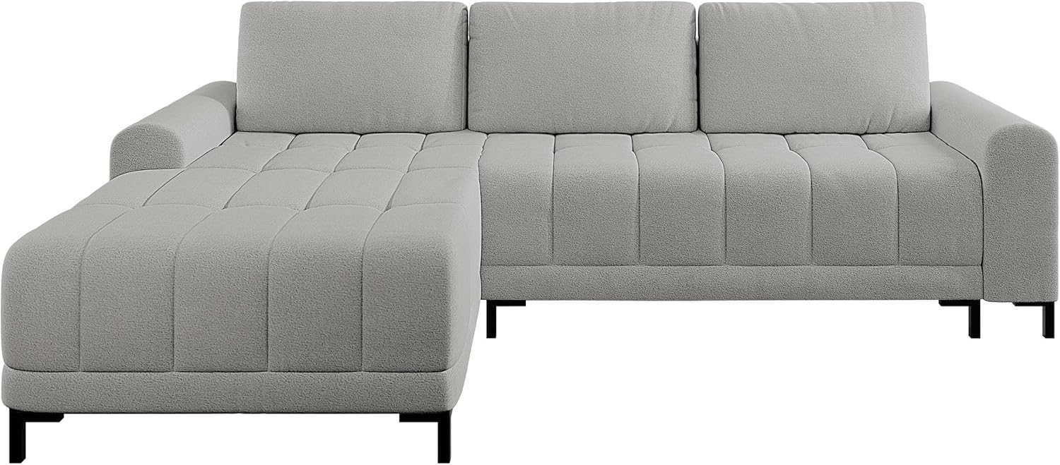 Ecksofa Aurezi L mit Bettkasten und Schlaffunktion (Farbe: Velo 633, Seite: Links) Bild 1