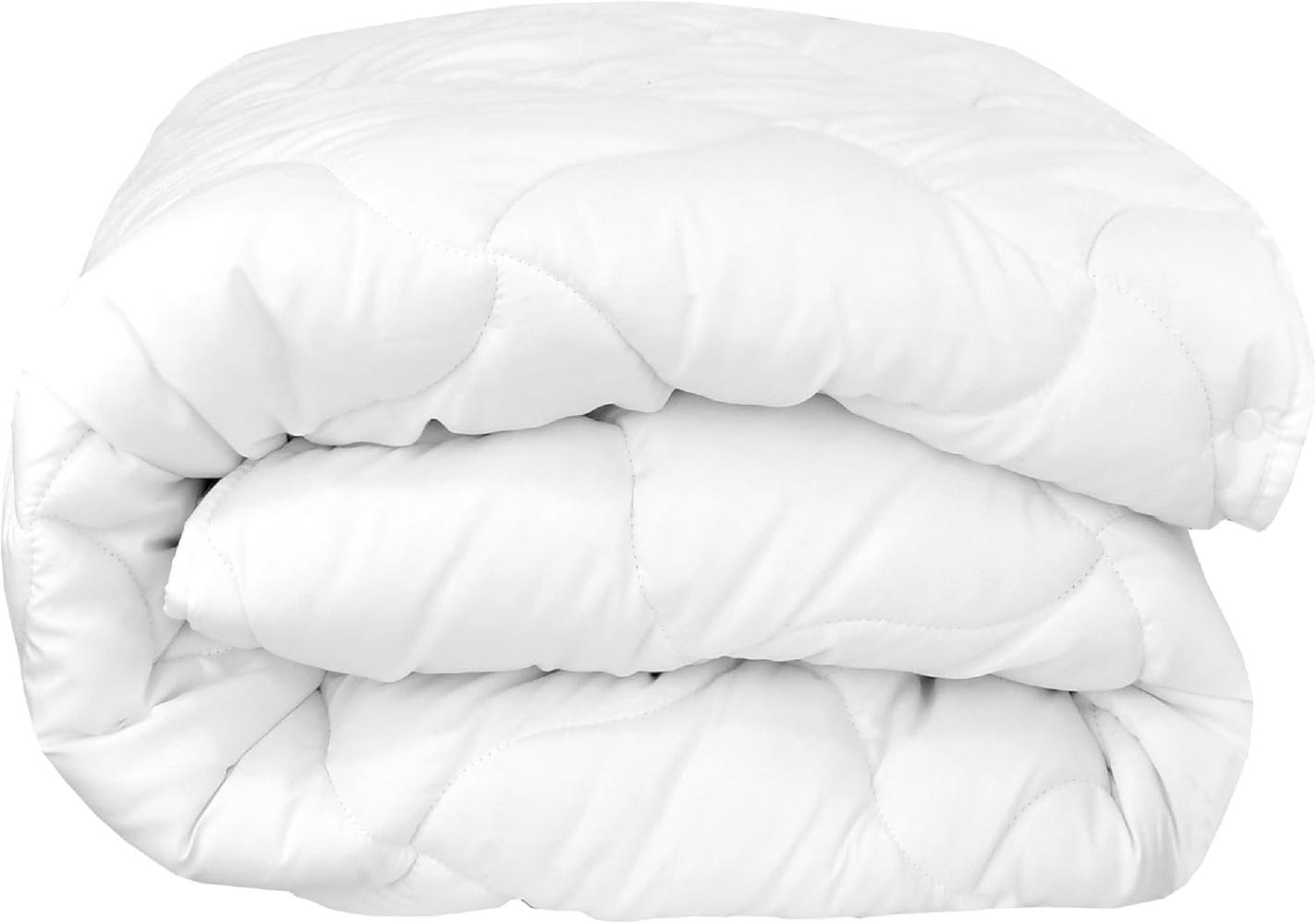 Schiesser 4-Jahreszeitenbett Lykke - 2 zusammenknöpfbare Steppdecken für Sommer und Winter, STANDARD 100 by OEKO-TEX® zertifiziert Bild 1