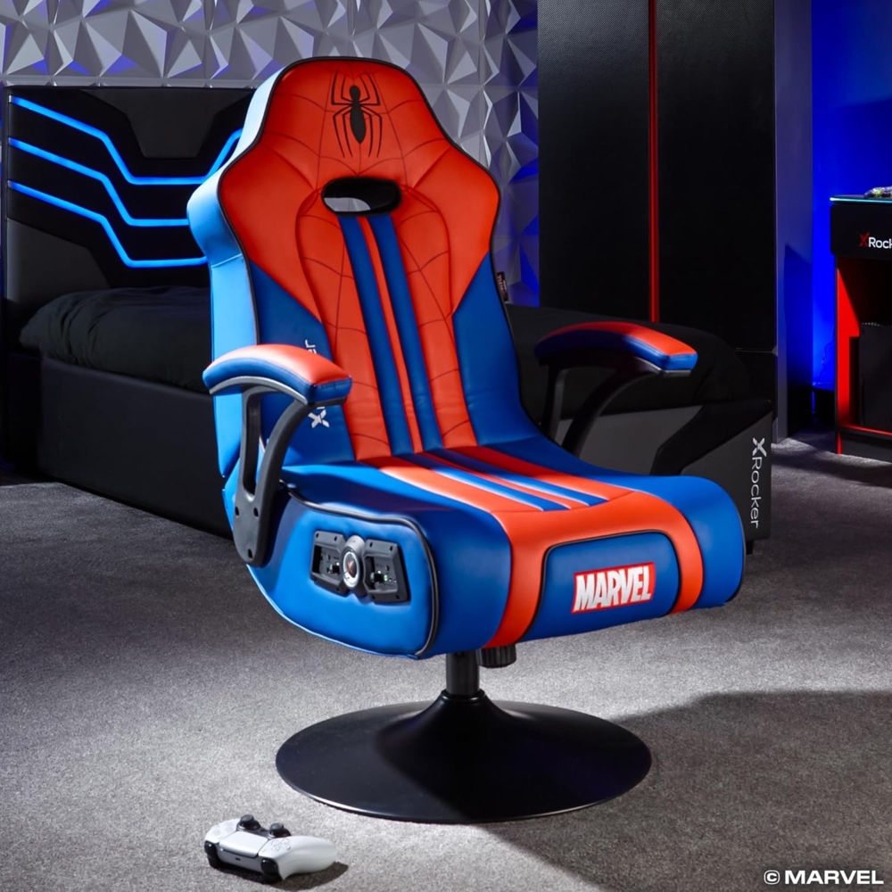 X Rocker Marvel™ Elite 2.1 Gaming-Sessel für Jugendliche mit Stereo-Lautsprechersystem und Bild 1