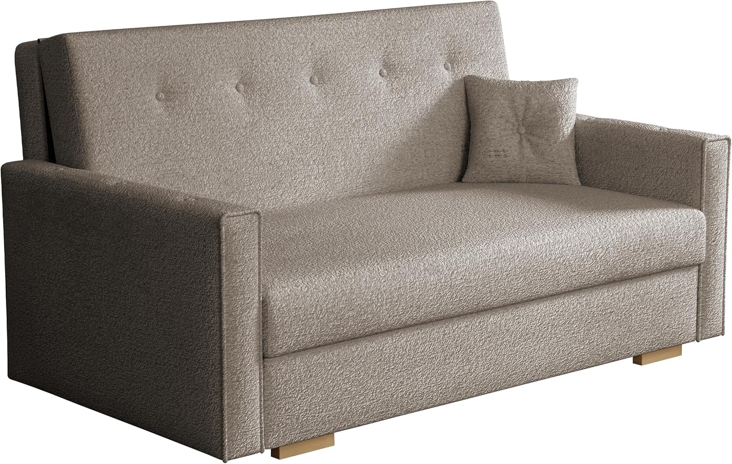 Schlafsofa Viva Sonic III (Farbe: Coral 50) Bild 1