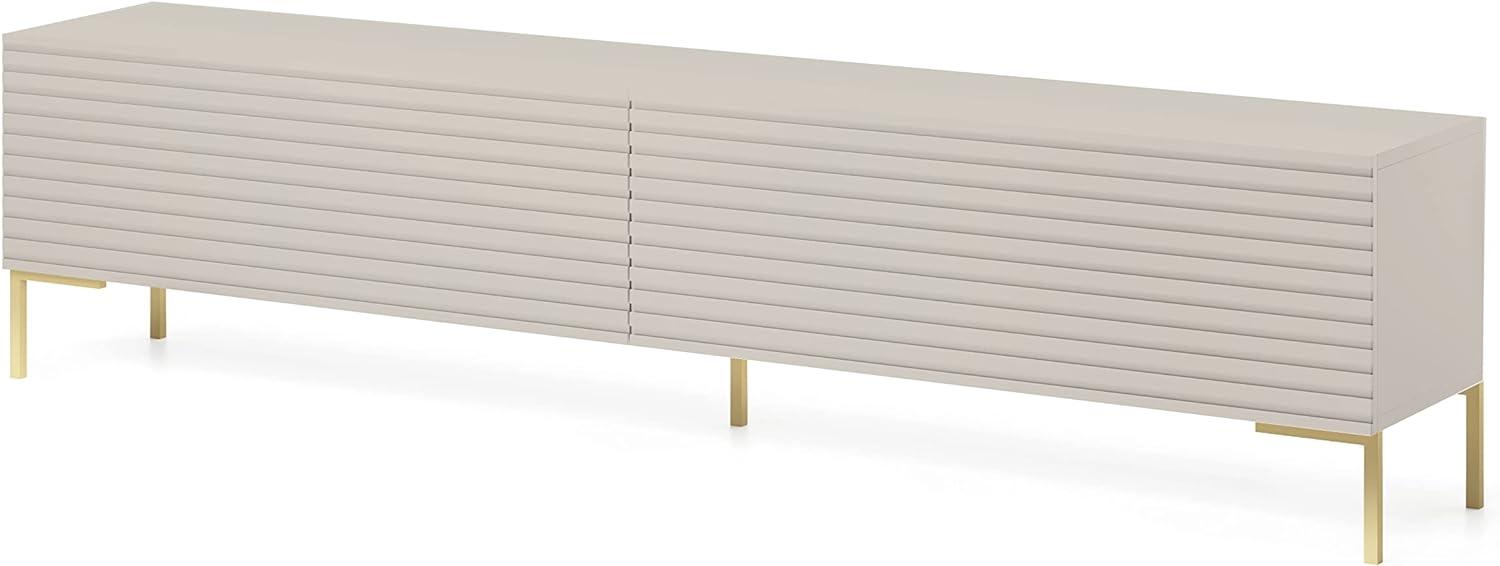 Selsey LAMMELO - TV-Lowboard - 175 cm - Graubeige Bild 1