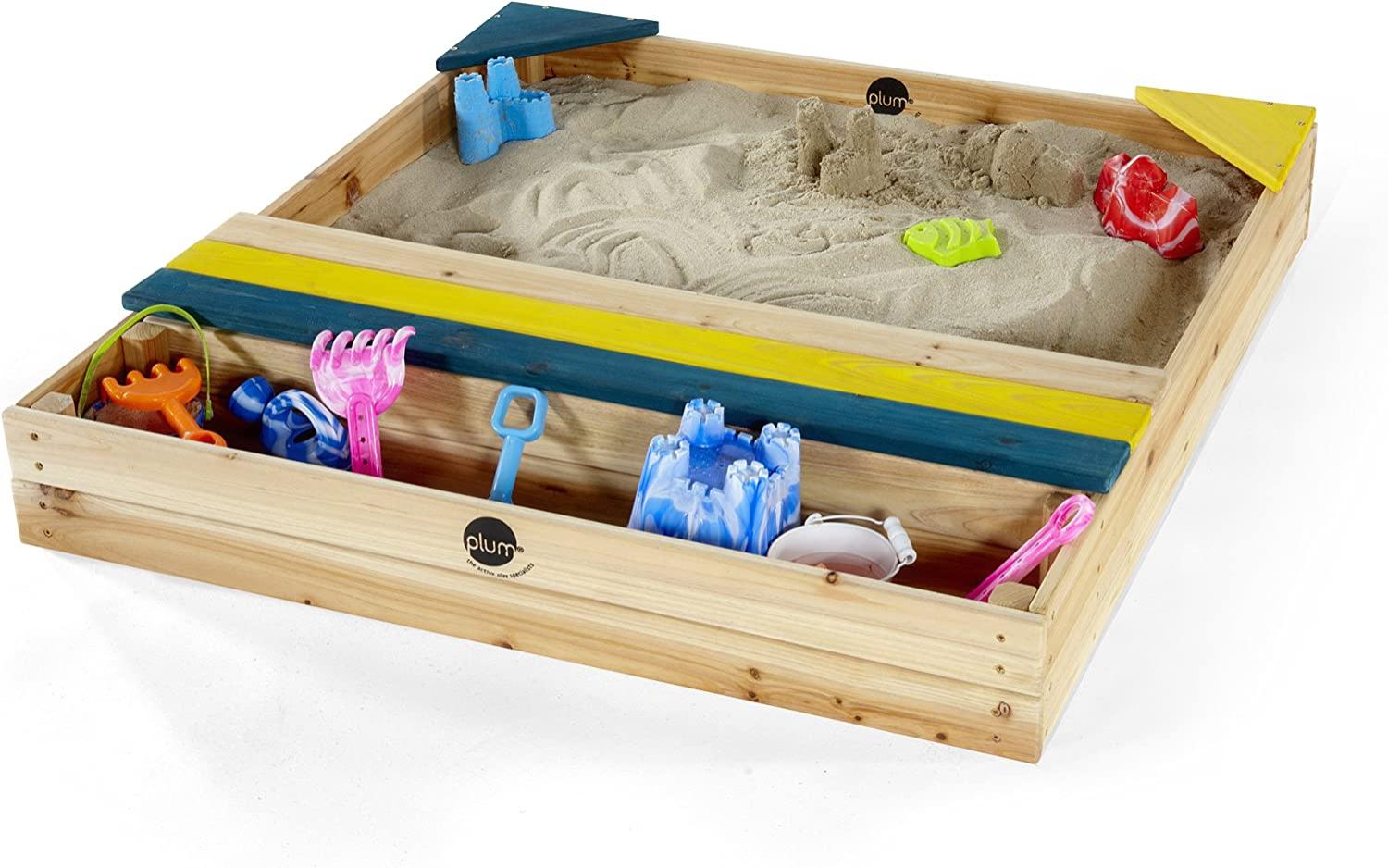 Plum Kinder Sand Spielzeug Sandkasten mit Aufbewahrungsbox Bild 1