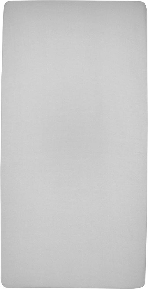 Meyco Jersey Spannbettlaken 60x120 cm hellgrau Bild 1