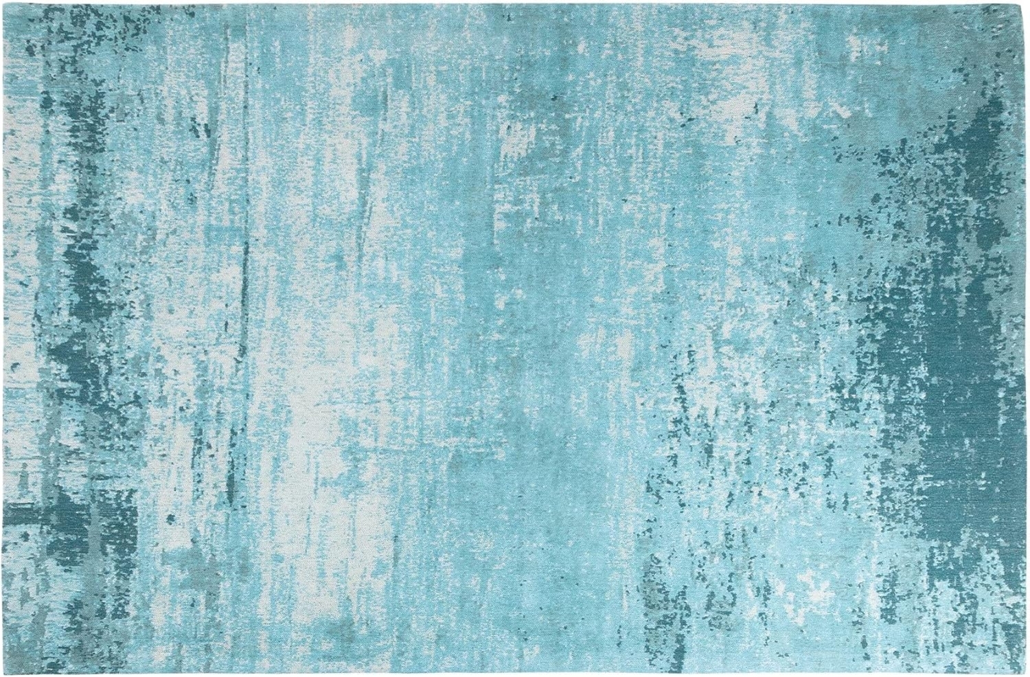 riess-ambiente Teppich MODERN ART 240x160cm türkis beige, rechteckig, Höhe: 10 mm, Used Look · Vintage Design · Wohnzimmer Bild 1