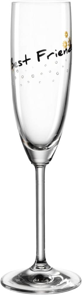 Leonardo Sektglas Presente Best Friends, Sekt Glas, Champagnerglas, Champagner, Kristallglas, 120 ml, 044519 Bild 1