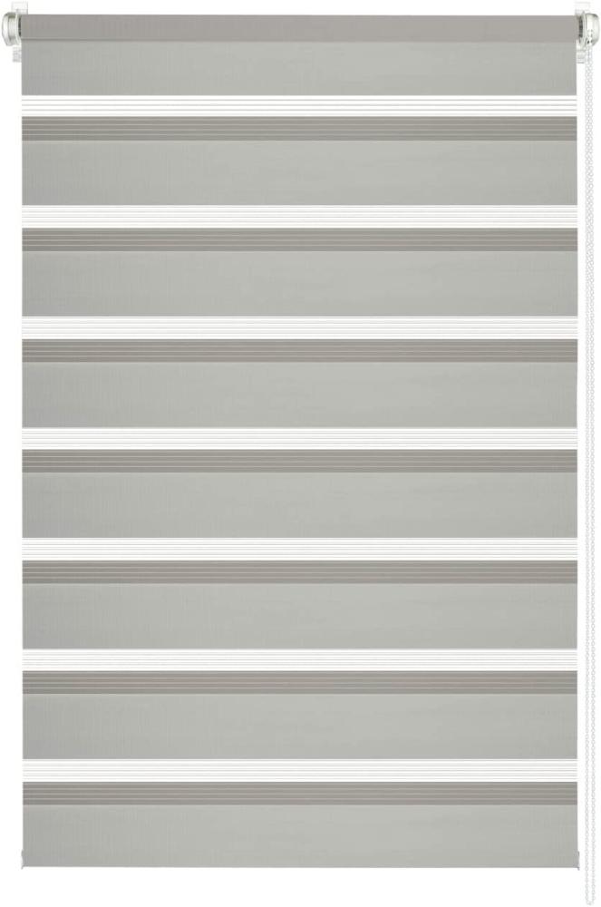 Gardinia EasyFix Doppelrollo grau 100 x 150 cm Bild 1