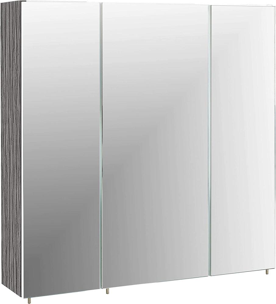 Schildmeyer Trient Spiegelschrank, Holzdekor, esche grau Dekor, 71 x 70 x 16 cm Bild 1