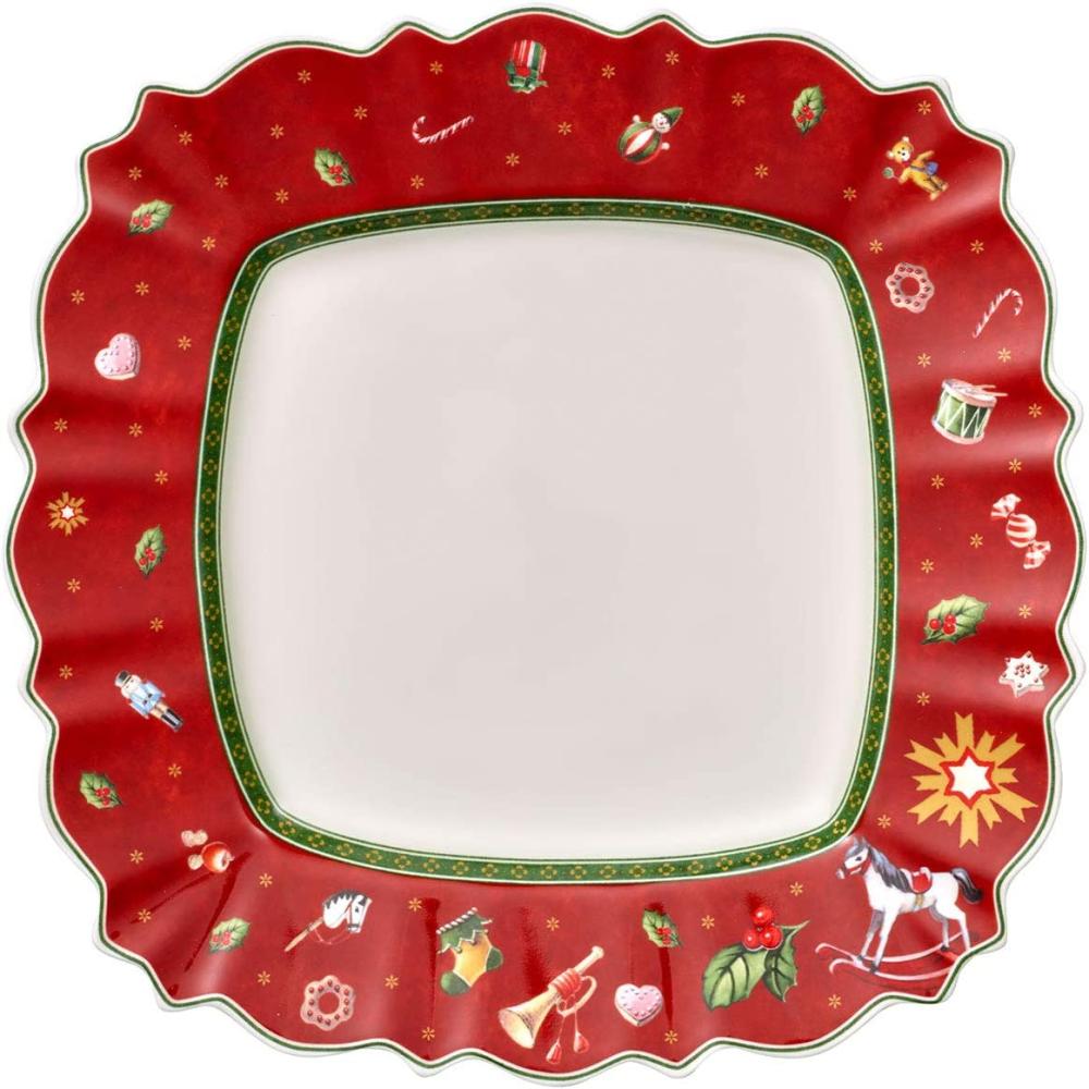 Villeroy & Boch Speiseteller eckig Toys Delight | Auswahl : Rot Bild 1