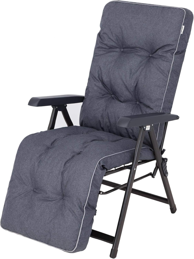 Bjird Liegenauflage Auflage für Liegestuhl 160x50x8, extra dicke Polsterauflage für klappbare Gartenliege/Sonnenliege Bild 1