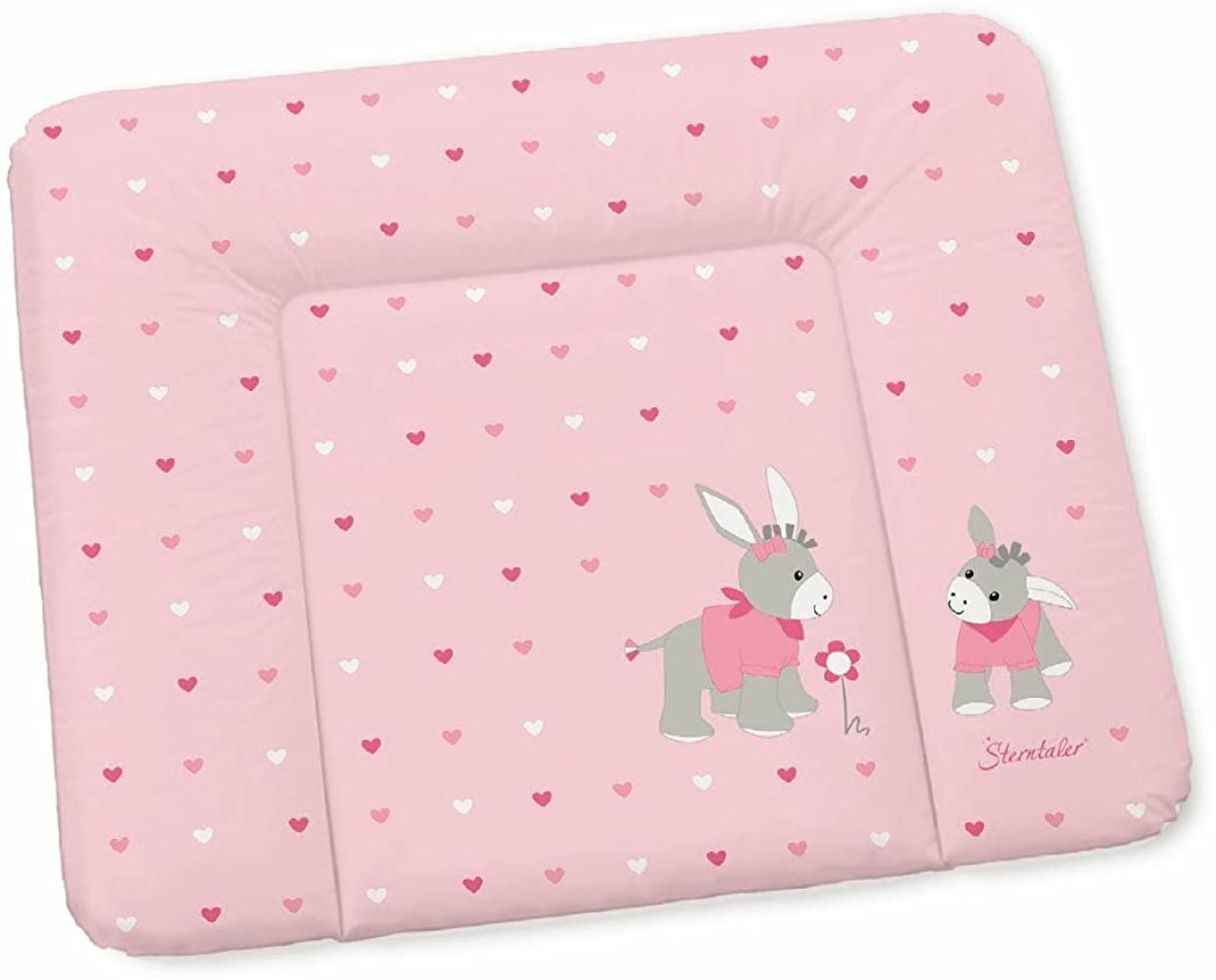 Sterntaler Bedruckte Wickelauflage Emmi Girl, Rosa, 72x85 cm Bild 1