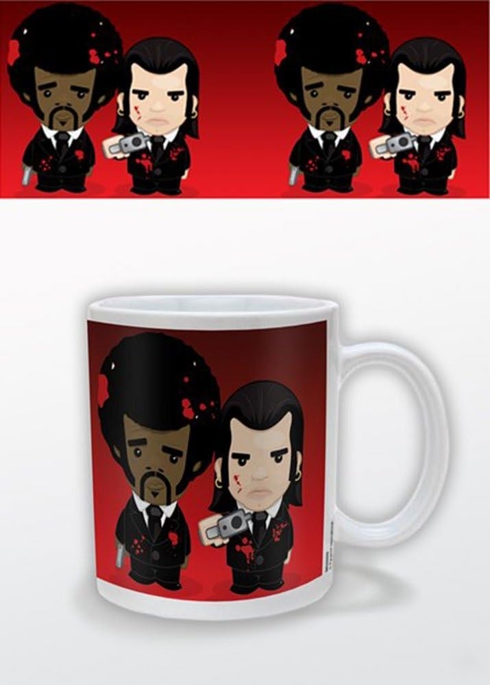 empireposter Pulp Fiction Vincent & Jules Keramik Tasse Größe Ø8,5 H9,5 cm Bild 1