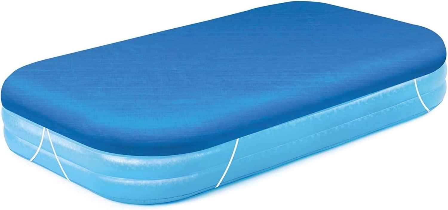 Bestway Flowclear PE-Abdeckplane für Family Pools, Blau, 305 x 183 x 56 cm Bild 1