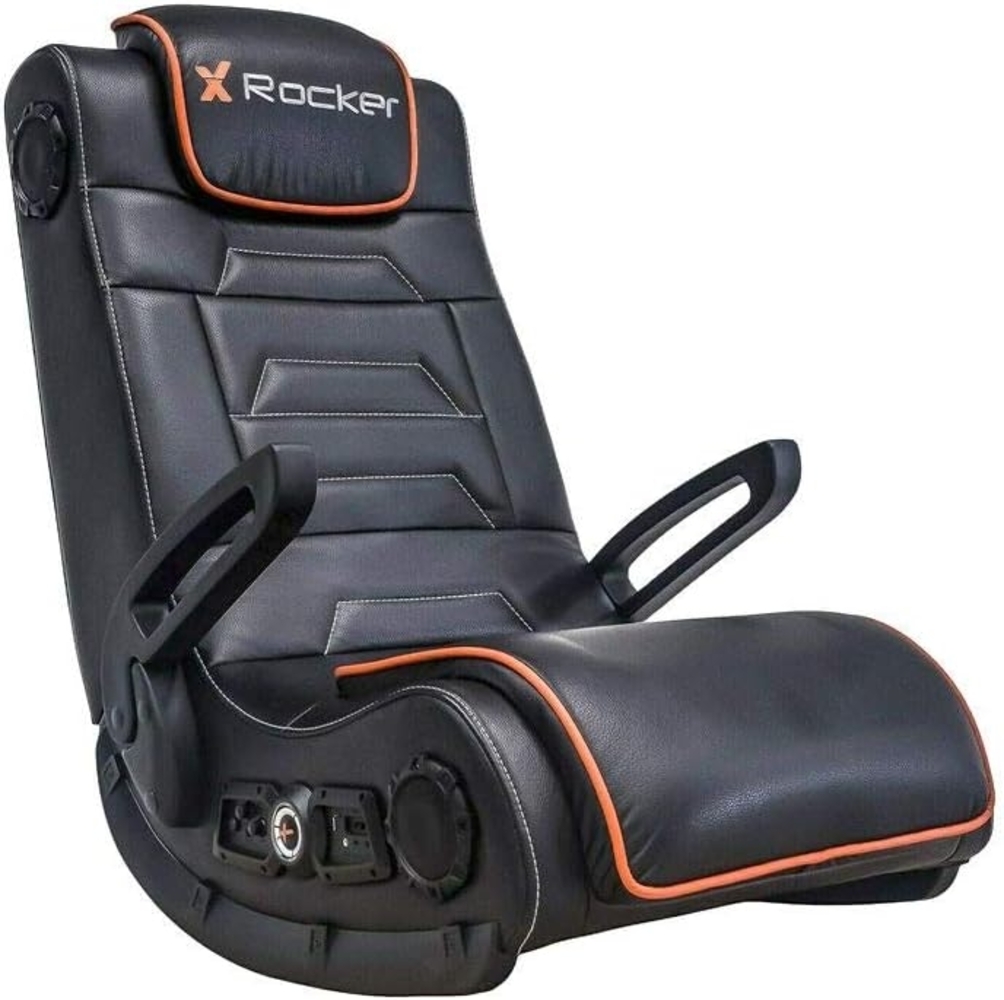 X Rocker Multimediasessel Sentinel 4.1 Audio Floor Rocker Gaming Bodensessel mit 4.1 Soundsystem Bild 1