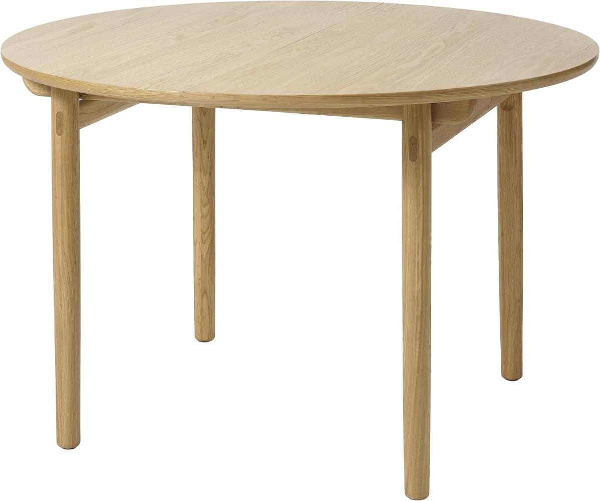 Esstisch >Cordoba< in Klar Lackiert aus Eiche Natur Teilmassiv PB - 75cm (H) Bild 1