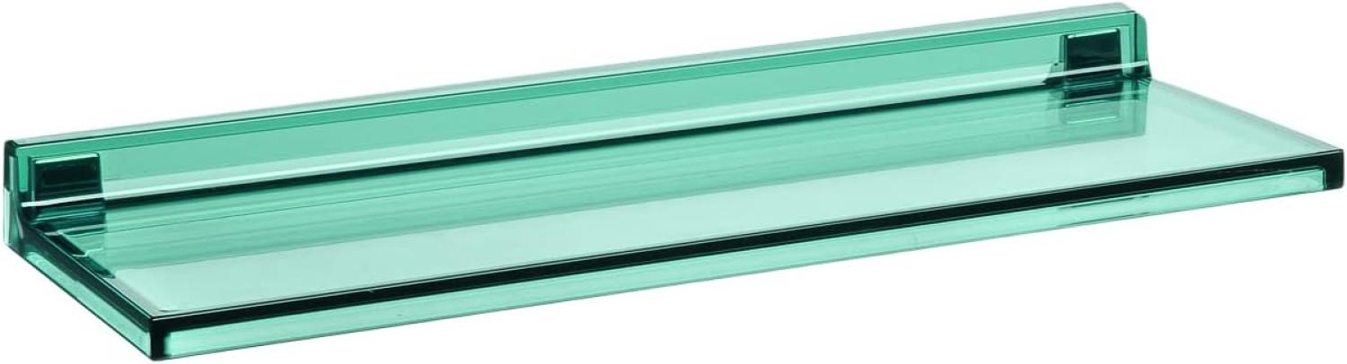 Kartell Shelfish Ablageregal, PMMA, Green, 45,2 cm x 15,5 cm x 4 cm Bild 1