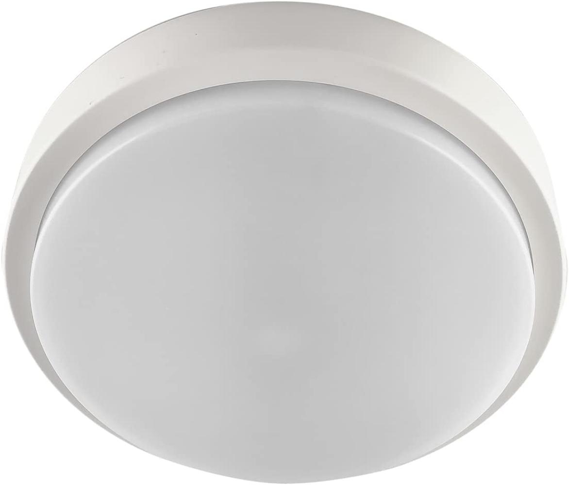 LED-Feuchtraumleuchte Rund IP54, 550lm, 4000K, 8W, 176x50mm Bild 1