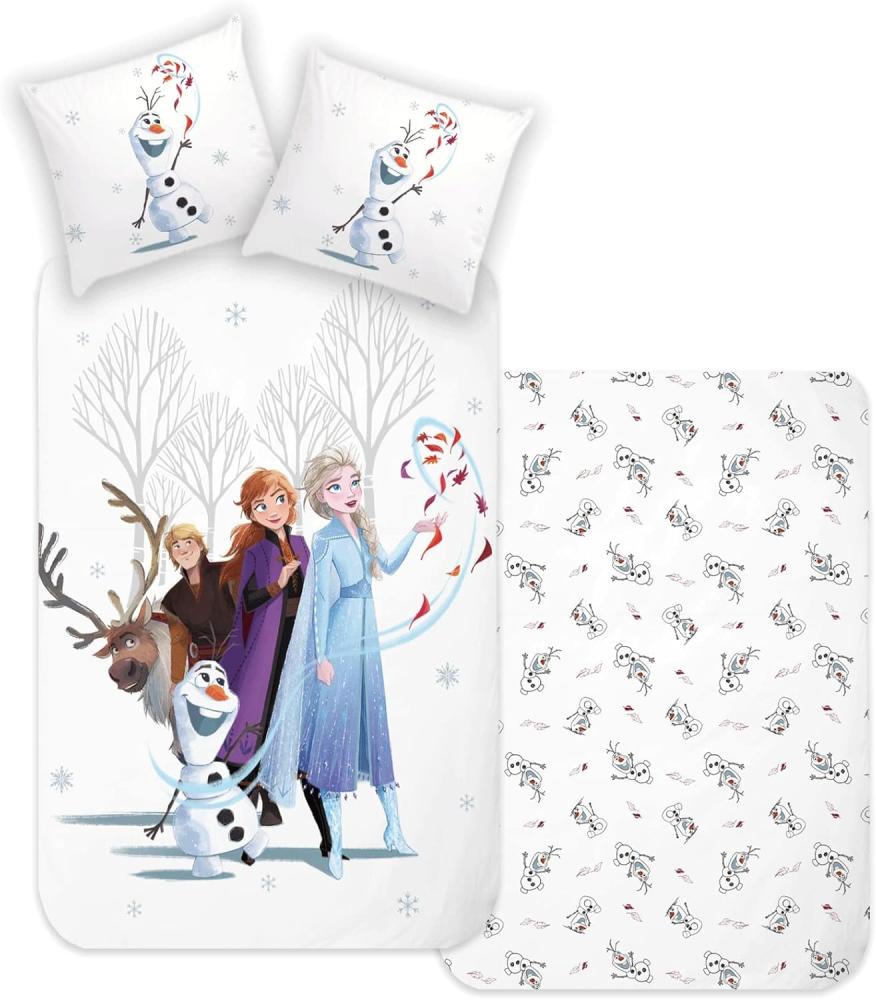 Disney Matratze, Decken, Spannbetttuch Disney Wende-Bettwäsche-Set, 135x200, 80x80 Kissenbezug, 2-teilig Bild 1