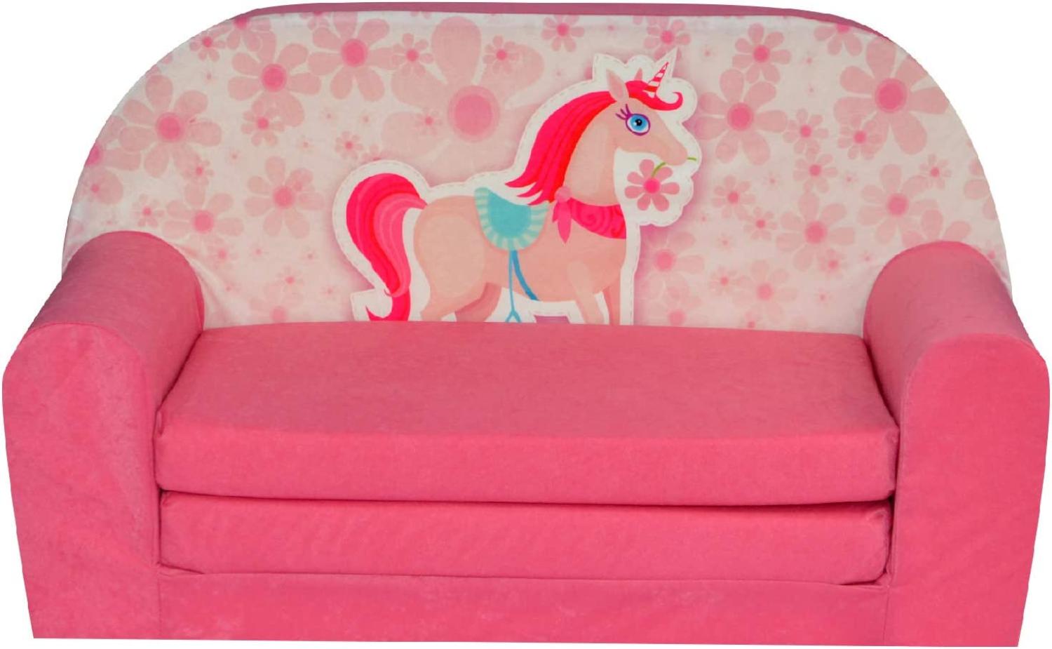 Fortisline 'Pony' Kindersofa Mini zum Aufklappen Bild 1