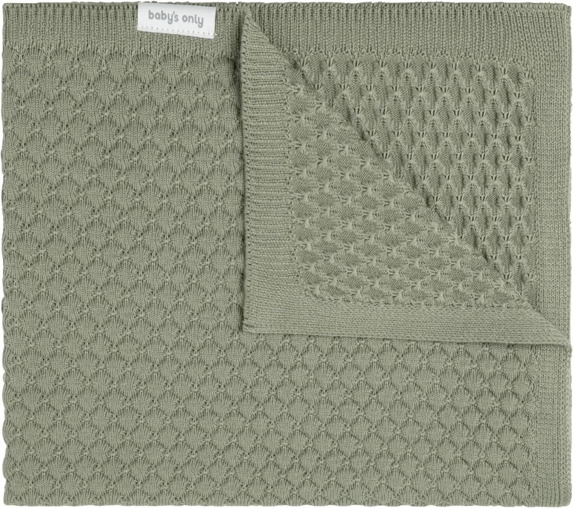 Baby's Only Reef Chenille Babydecke Urban Green 70 x 95 cm Grün Bild 1