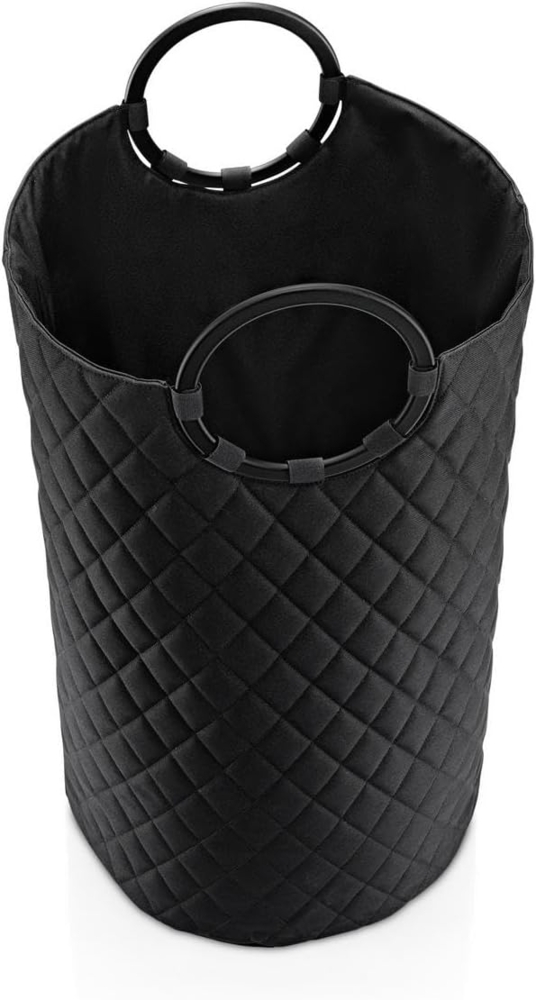 REISENTHEL® Aufbewahrungskorb loophome L Frame Rhombus Black Bild 1