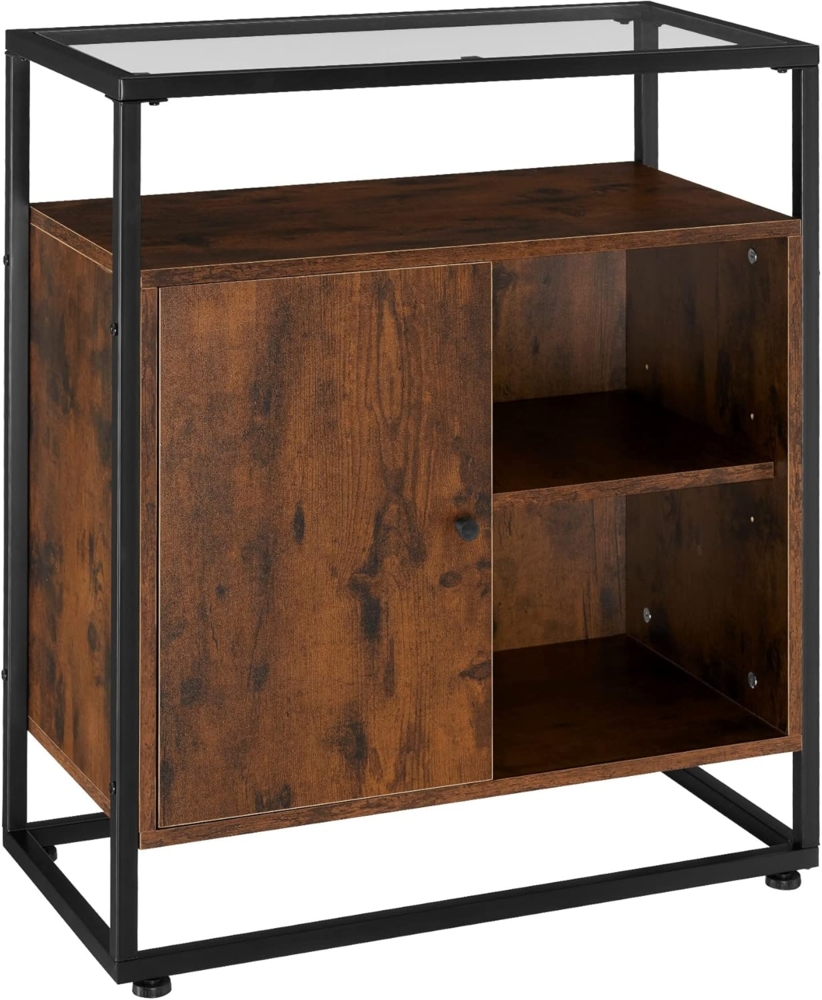 tectake Sideboard Kommode (Kommode, Montagematerial, Montageanleitung), Industrial Style Bild 1