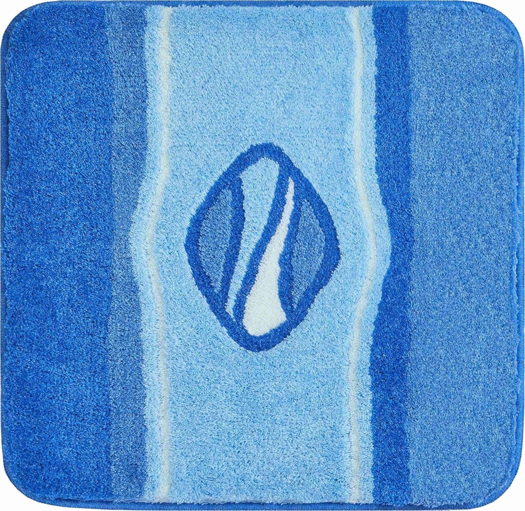 GRUND JEWEL Badematte 60x60 cm Blau Bild 1