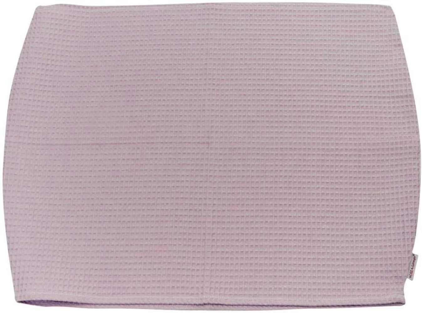 HOBEA-Germany Baby-Lagerungsbezug für Stillkissen XXL Lagerungskissen Schwangerschaftskissen Seitenschläferkissen groß (Waffelmuster Mauve, Lagerungsbezug) Bild 1