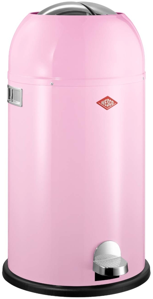 Wesco Mülleimer - Kickmaster mit Dämpfer - Rosa Bild 1
