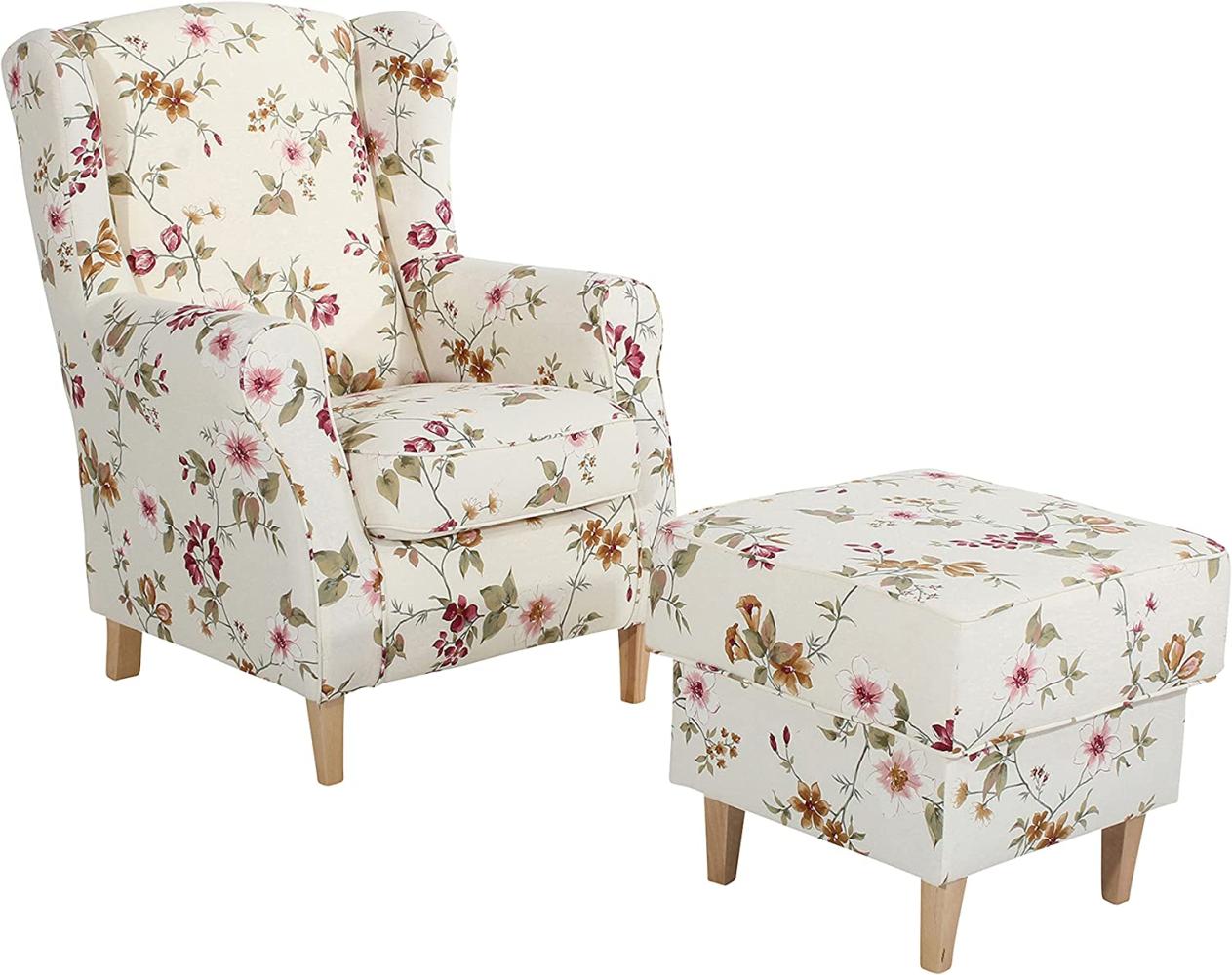 Lorris Hocker Flachgewebe Weiß Buche Natur Bild 1