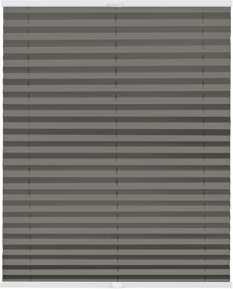 Lichtblick Sonnenschutzsysteme GmbH Thermo-Plissee Ljungby 70 cm x 210 cm (BxL) Grau Tageslicht mit Hitzeschutz; einfache Installation mit Klemmträgern; verspannt Bild 1