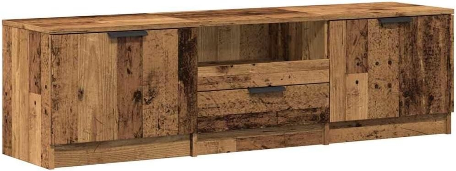 TV-Schrank Altholz-Optik 140x35x40 cm Holzwerkstoff Bild 1