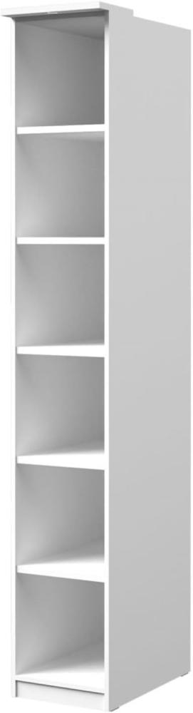 Stauraumregal "Optima" Standregal 35 cm weiß Bild 1