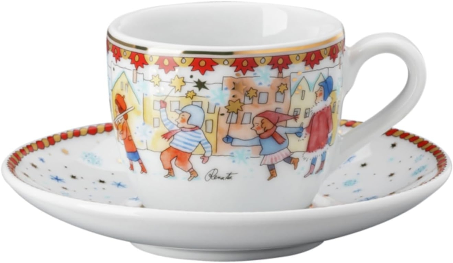 Hutschenreuther Espressotasse 2tlg Weihnachtsklänge Bild 1