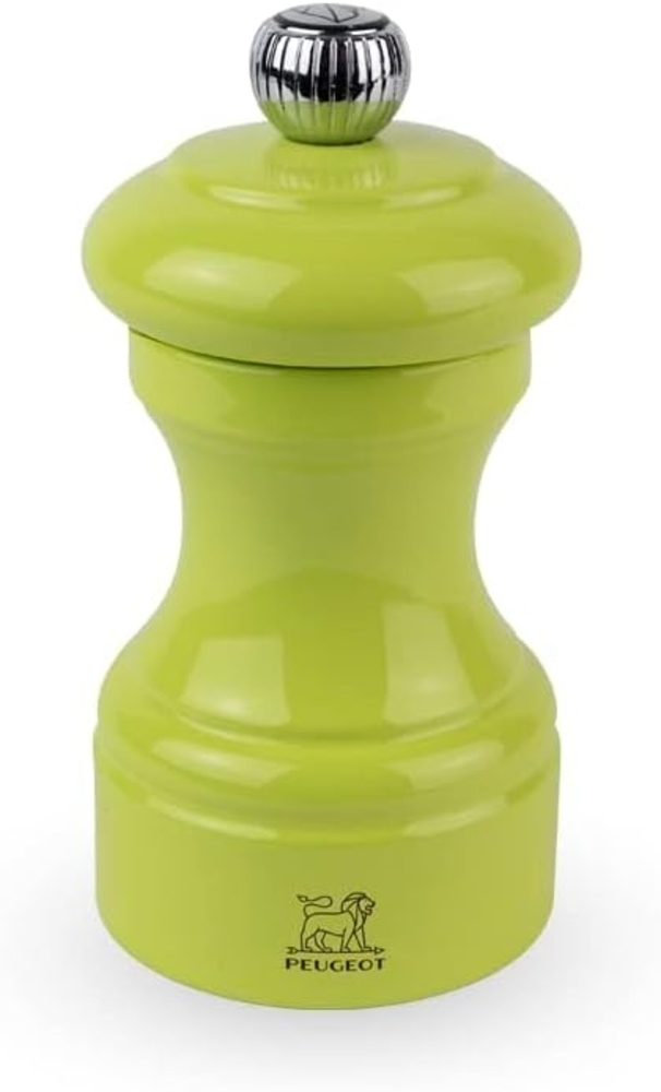 Peugeot Bistro Pfeffermühle 10 cm Pistazie lackiert Holz Bild 1