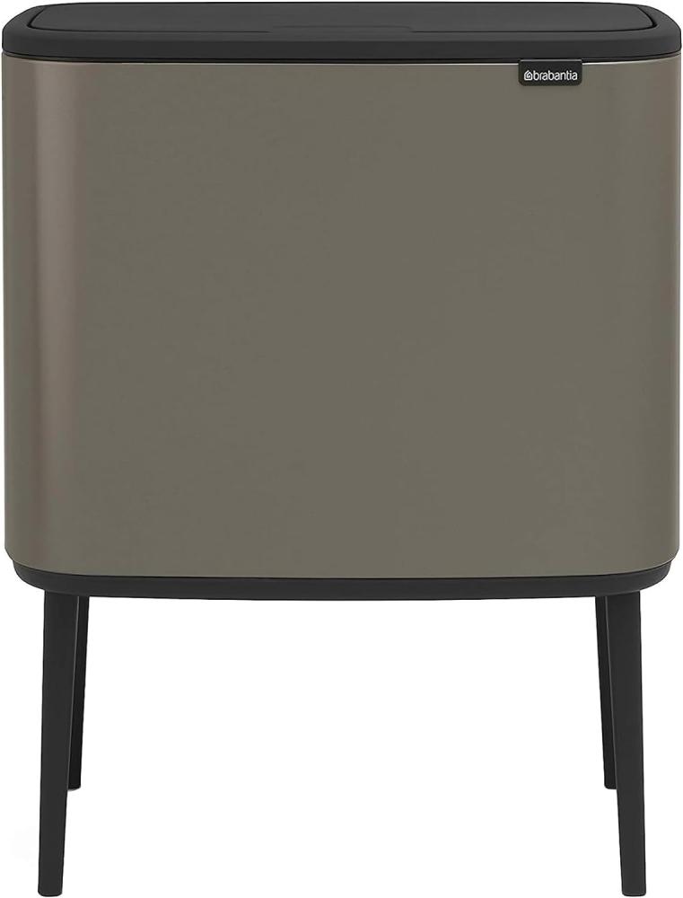 Brabantia Mülleimer Bo Touch Bin Platinum, 11 + 23 L Papierkörbe & Mülleimer Bild 1