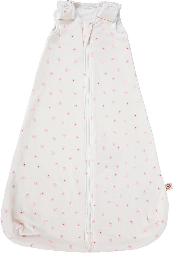 Ergobaby Ganzjahres Baby-Schlafsack Neugeborene 56-62 Baumwolle, Ganzjahresschlafsack Baby 0-6 Monate TOG 1, Daisies Bild 1