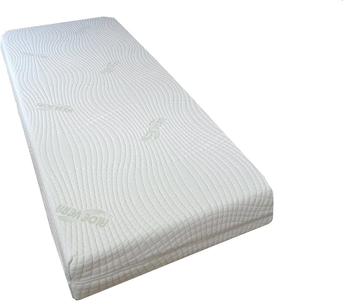 Orthopädische 11 Zonen Kaltschaum Matratze Modell LUX 20 Bezug: Aloe Vera EC Bild 1